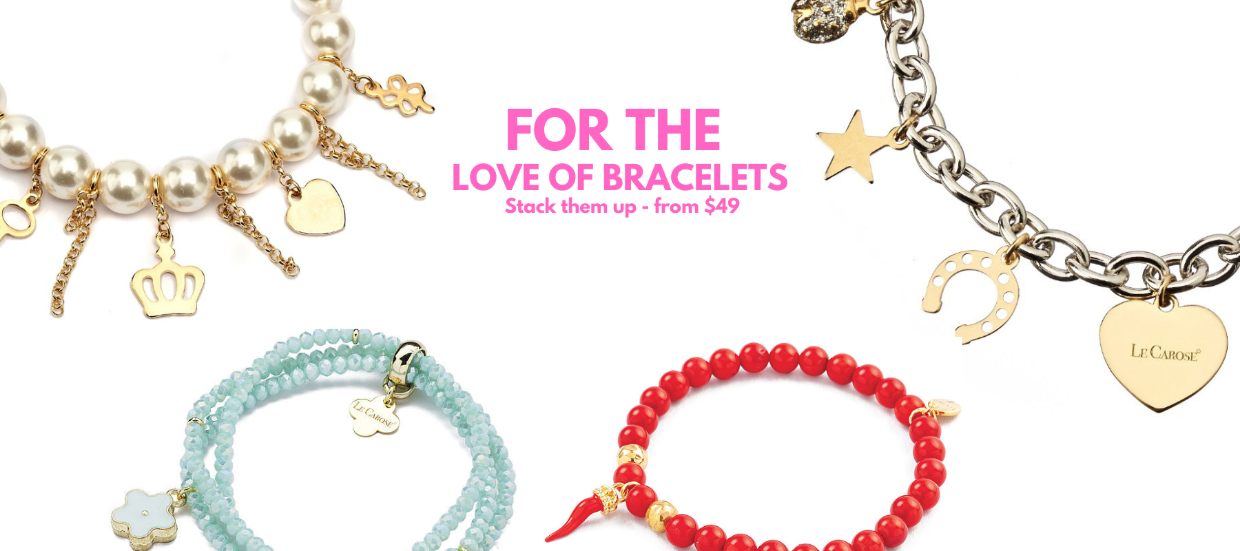 Bracelet range banner 