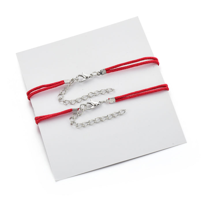 Best Friends Infinity Bracelets - Red