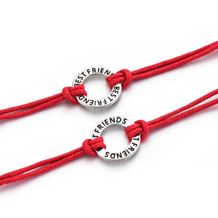 Best Friends Infinity Bracelets - Red