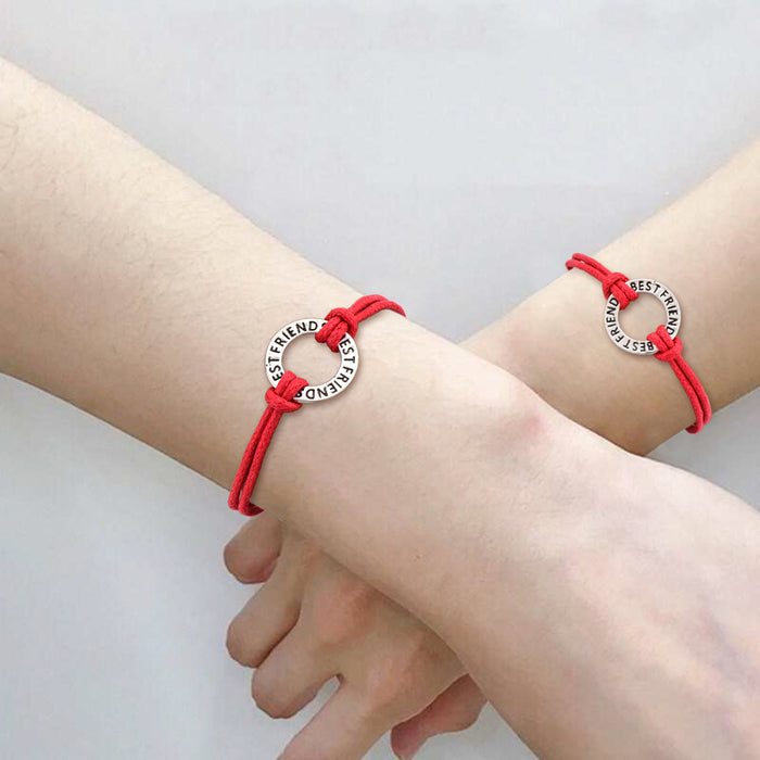 Best Friends Infinity Bracelets - Red