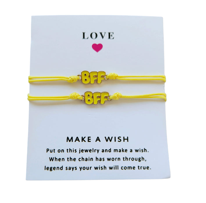 BFF Bracelet Set - Yellow