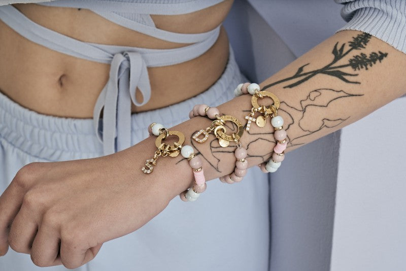 Joie Stone & Charm Bracelet - Earth